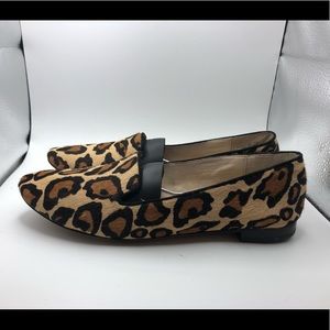 Sam Edelman Alvin womens leopard print loafers size 8